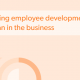 Employee development plan infographic