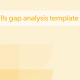 FREE skills gap analysis template